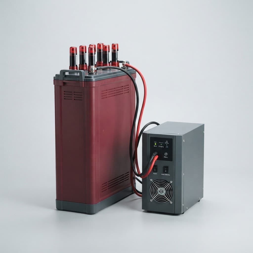 ENERGY MAN Powerbank 220Ah Tall Tubular Inverter Battery